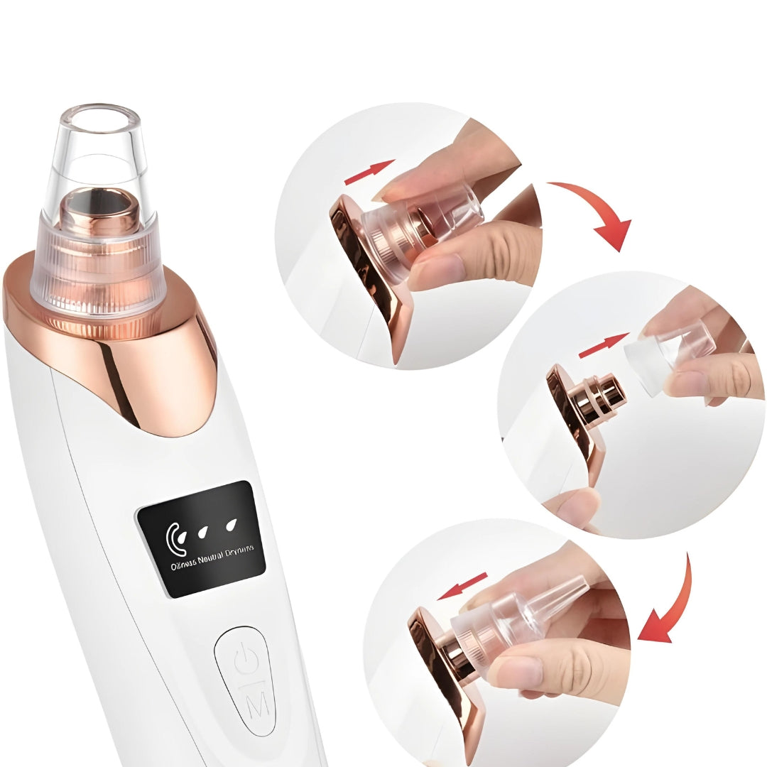 Aspy - Aspiratore Punti Neri 3 in 1